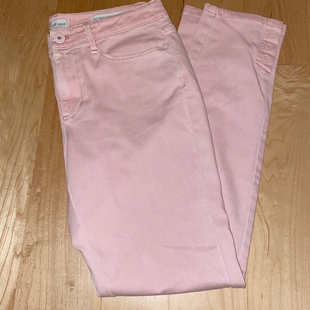 JJill authentic fit slim ankle jeans.